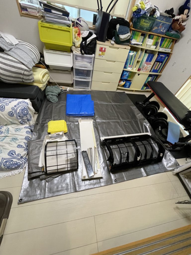 横須賀市にてリピーター様からエアコンクリーニング5台のご依頼